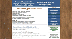 Desktop Screenshot of gaz-szereles.com